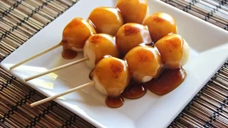 Mitarashi Dango Recipe   Japanese Cooking 101