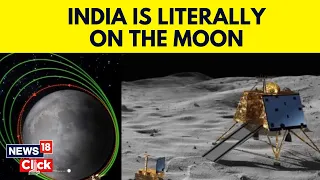 Chandrayaan 3 Lands On The Moon | India Conquers The Moon | India's Mission Moon Successful | N18V