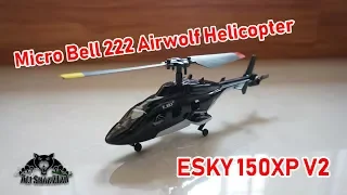 Whats new in ESKY 150X V2 Micro Bell 222 Airwolf Helicopter