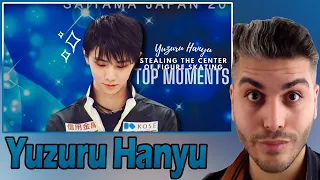 Yuzuru Hanyu (羽生结弦 ) | TOP moments where he stole the center of figure skating REACTION | TEPKİ