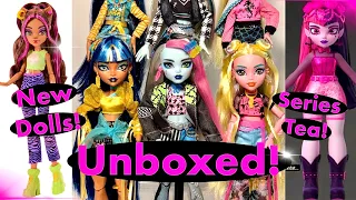 🎀💀MONSTER HIGH💀🎀| 2024 NEWS❗️| G3 Core Refresh UNBOXED, Eekend Getaway Playset DOLLS & MORE!🔥🍵