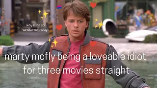 marty mcfly being a loveable idiot for three movies straight