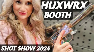 HUXWRX Booth, The new hotness: Shot Show 2024