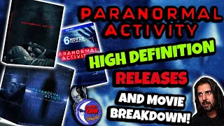 The Paranormal Activity Franchise BLU RAY Home Video Releases | SECOND SIGHT Releases and More!