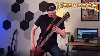 Sweating Bullets - Megadeth - Bass Cover