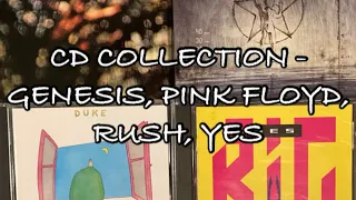 CD Collection - Genesis, Pink Floyd, Rush, Yes