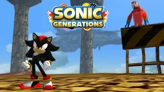 Sonic Generations Shadow in Sky Rail Zone Mod [4K 60fps]