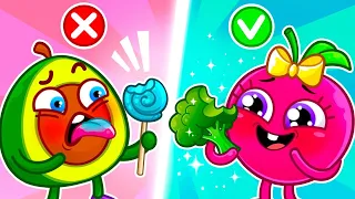 Food Challenge with Avocado Baby || Funny Stories for Kids by Pit & Penny 🥑