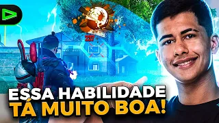 TROLEI OS ADVERSÁRIOS COM A NOVO PERSONAGEM CR7 DO FREE FIRE!