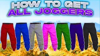How To Get ALL The JOGGERS In GTA 5 Online (Colored Joggers Glitch)