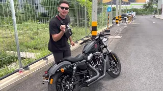 Harley Davidson sportster 48 Y.2021 ของแต่งเต็มลำ ที่สำคัญ เลขไมล์ 300 กิโล !!!!