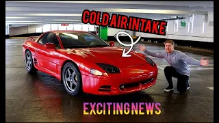 HPS Performance Intake & K&N Filter for my 1995 Mitsubishi 3000GT and some exciting NEWS!!!
