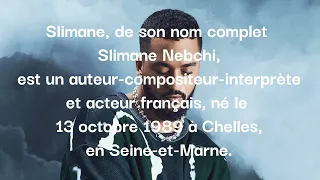 Biographie de Slimane