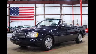 1995 Mercedes Benz E320 Cabriolet For Sale - Walk Around Video (111K Miles)