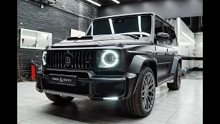 Mercedes G63 Brabus Widestar - обвес, шумоизоляция, покраска, обтяжка пленкой G-class - Киев