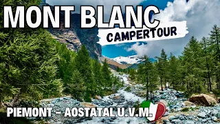 Aostatal, Piemont und Mont Blanc 🇮🇹 Campertour zum Italiens schönsten Campingplatz? Reisebericht