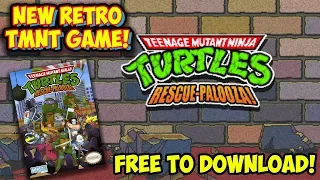 NEW Retro Teenage Mutant Ninja Turtles Game! Rescue Palooza!