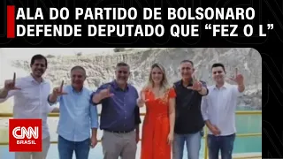 Ala do partido de Bolsonaro defende deputado que “fez o L” | CNN 360º