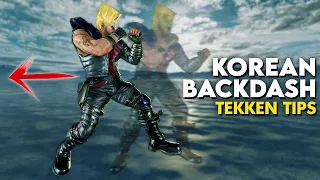 How To Korean Backdash | TEKKEN 7 Tips