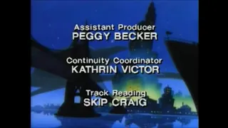 Darkwing Duck End Credits (1991)