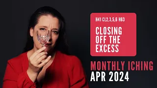 Closing Off the Excess // Monthly I Ching Apr 2024 // Hexagram 41 & 63