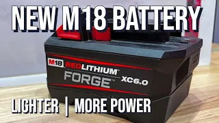 The "NEW" Milwaukee M18 FORGE Battery