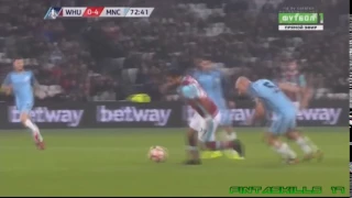 Dimitri Payet Great Nutmeg Vs Manchester City (FA Cup 2016/2017)