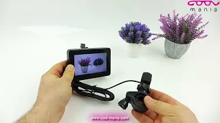 Bike camera - security bicycle SET for rear view -4,3" Monitor + FULL HD Camera (www.cool-mania.com)