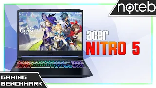 Acer Nitro 5 (2021) - Genshin Impact Gameplay Test (Ryzen 9 5800HX, RTX 3080)