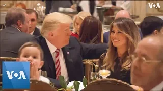 Trump Celebrates Thanksgiving at Mar-a-Lago