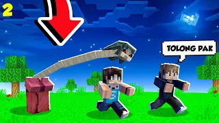 KITA DI TERROR SAAT MINING DI MINECRAFT!!! - SURVIVAL TERKUTUK S4 #2