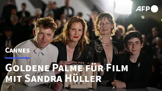 Cannes: Justine Triet gewinnt Goldene Palme für Film mit Sandra Hüller | AFP