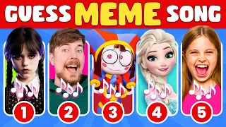 Guess The MONSTER By VOICE & EMOJI? 🎪🐻👹 The Amazing Digital Circus, Poppy Playtime, FNAF, CatNap