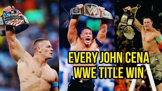 Every John Cena WWE Title Win