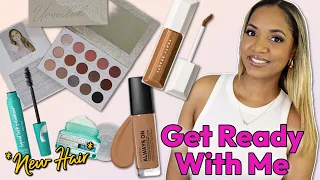 CHATTY Get Ready With Me | *NEW* Fenty Concealer, Sydney Grace Unveiled Palette | *NEW* Hair