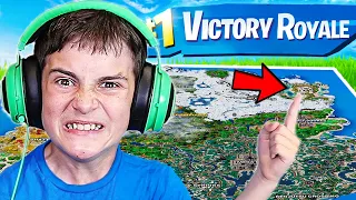 Little Bro Controls My Fortnite Game in Season 4!