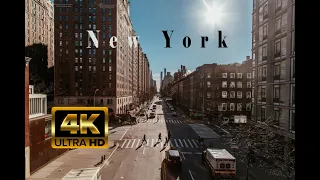 Aerial New York - One Hour Relaxation Music - 4K Drone Footage