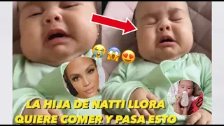 Natti Natasha Comparte Como llora Su Hija Vida Isabelle Cuando Quiere Comer Mira La Tierna Reacción😍