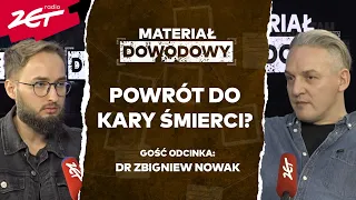 Powrót do kary śmie rci? "Ludzie chcą szybkiej i ostrej reakcji na zbrodnie" #MATERIAŁDOWODOWY