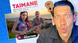 WHAT IS THIS?! Taimane -  Beethoven, System of a Down, Led & ACDC Medley REACTION