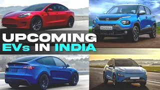 Top 8 Upcoming Electric Cars in India in 2022 - Tesla, Tata Motors & Hyundai EV Models ➡ JustEV