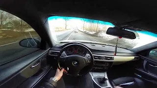 ЗА РУЛЕМ / BMW 3 320i V [2.0 150л.с] 2007 🇩🇪 / POV TEST DRIVE