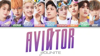 YOUNITE (유나이트) - AVIATOR Color Coded Lyrics (han/rom/eng)