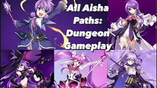 Elsword - All Aisha Path (Dungeon Gameplay)