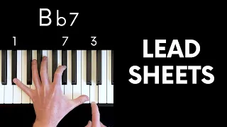 How to play lead sheets on piano (3 steps)