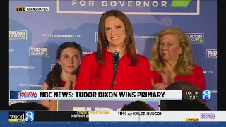 Tudor Dixon accepts Republican nomination in race for Michigan governor