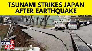 Japan Earthquake Today | Japan Hit by 7.4-Magnitude Earthquake, Major Tsunami Warning | N18V