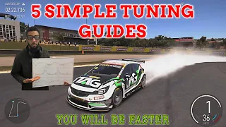 ONLY 5 SIMPLE TUNING STEPS  (FORZA MOTORSPORT)