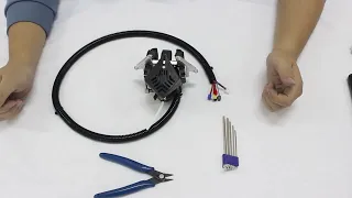 Disassembly of flsun-V400 extruder, for reference only