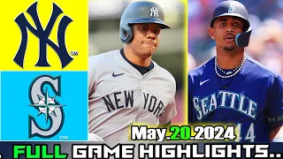 New York Yankees vs Seattle Mariners (05/20/24) GAME HIGHLIGHTS | MLB Season 2024